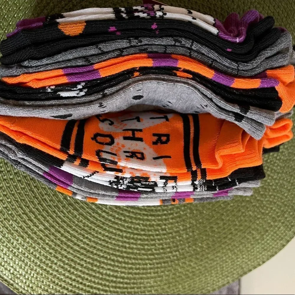 Disney Nightmare Before Christmas Halloween women’s socks set of 10 NWT